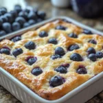 easy Blueberry Cottage Cheese Breakfast Bake Recipe picture