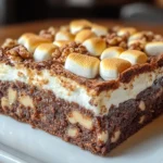 Recipe for heavenly hash brownies picture