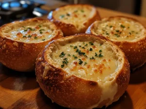 Sourdough bread bowl recipe picture