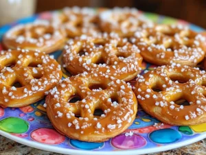 butter toffee pretzels recipe picture