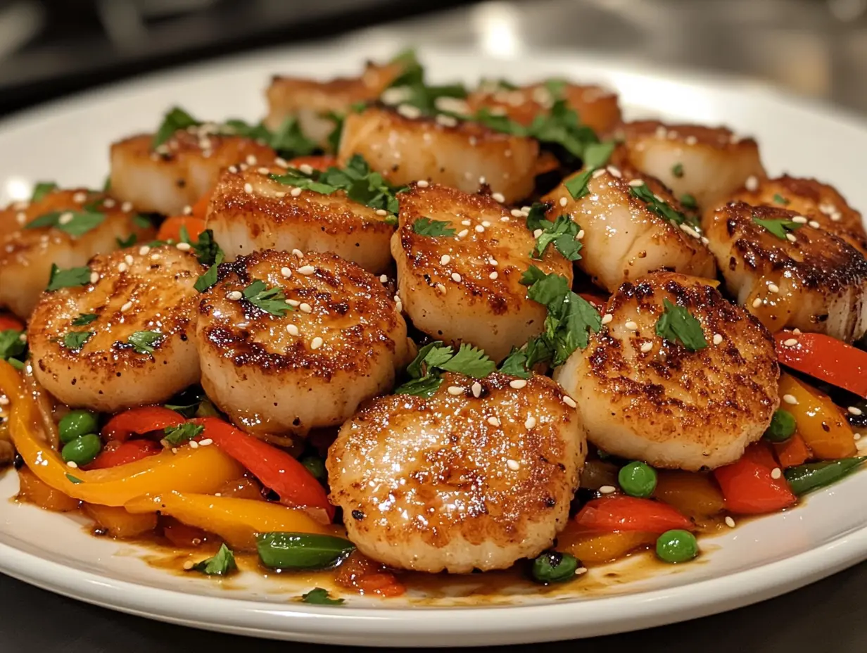 Fishcakes and Scallops Stir Fry Recipe: 5 Easy Steps to Delight!