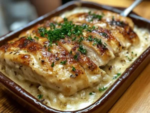 forgotten chicken recipe in casserole