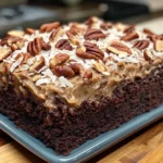 german chocolate poke cake recipe picture