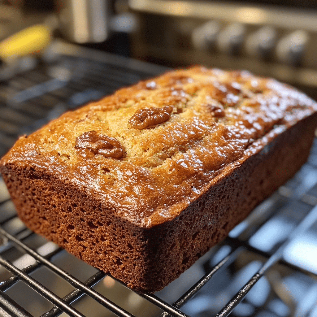 Deliciously Moist Banana Bread with Just 2 Bananas