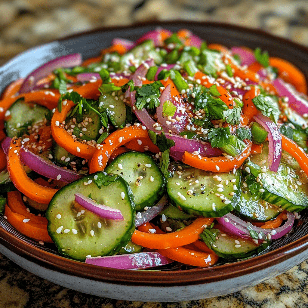 Asian Cucumber Salad