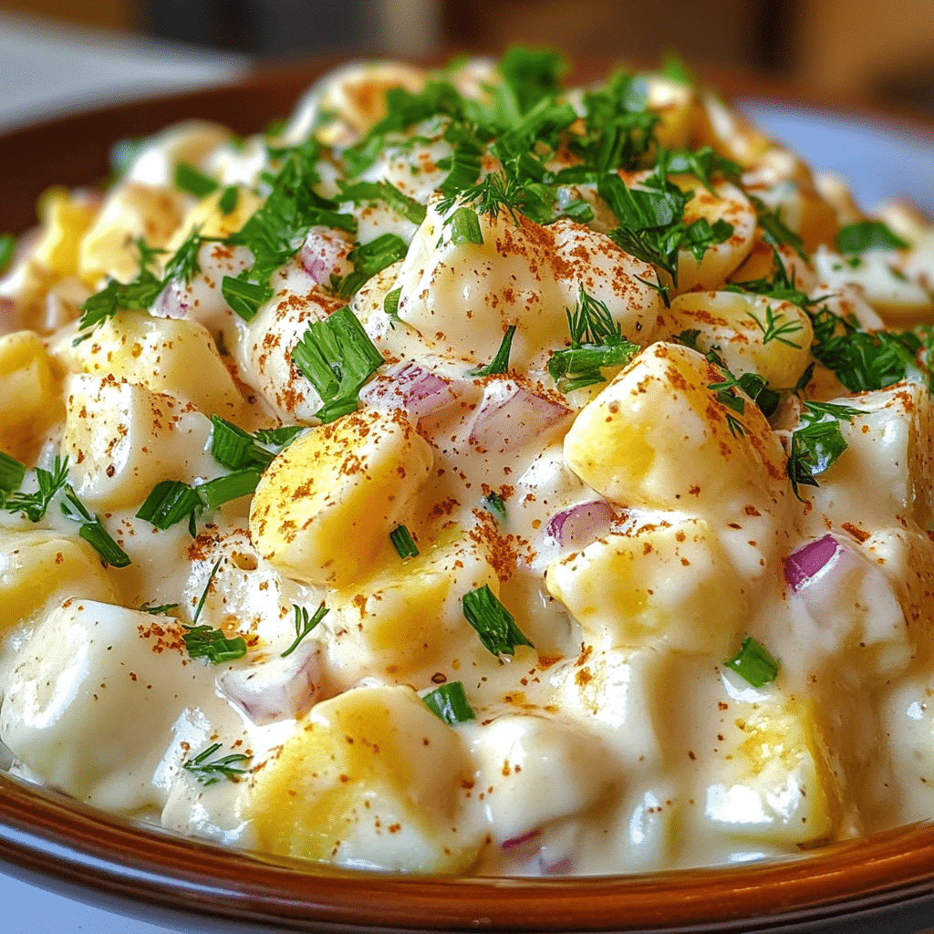 Deviled Egg Potato Salad