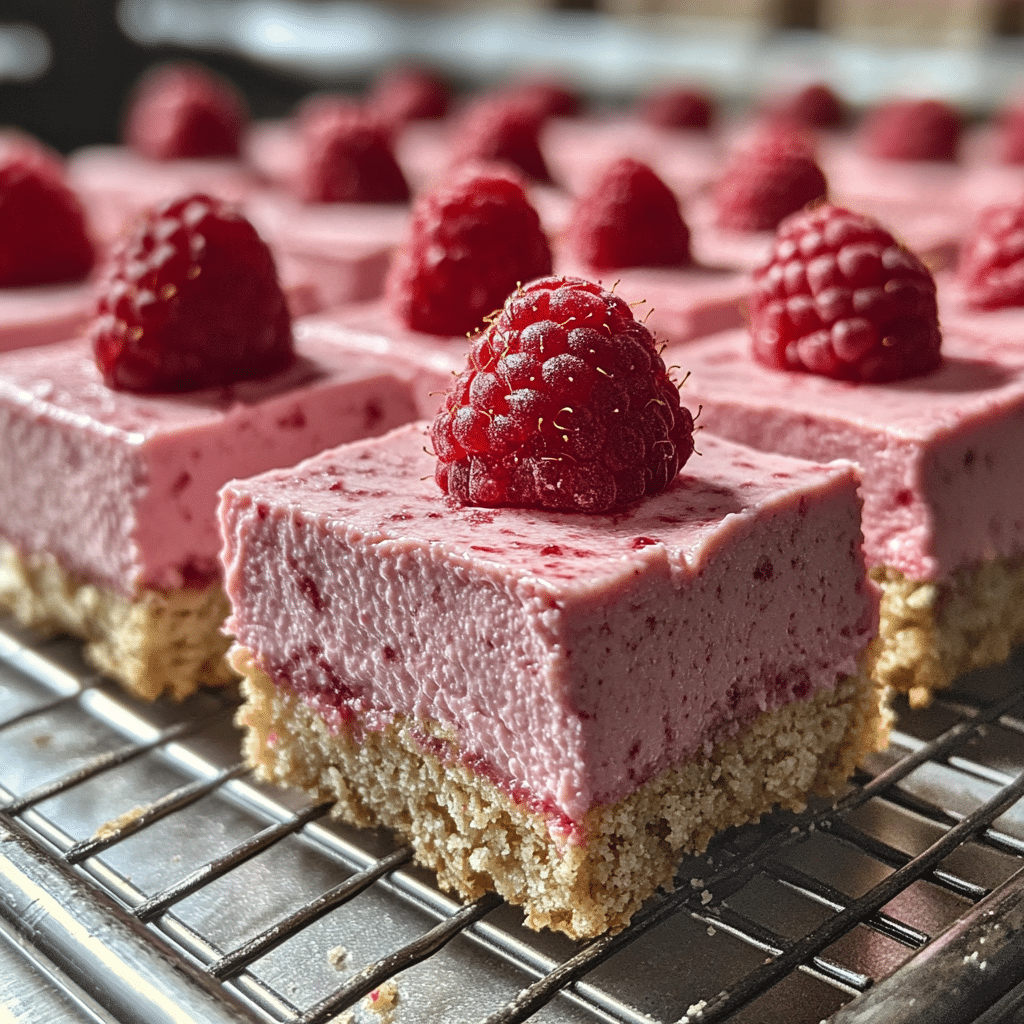 No-Bake Raspberry Cheesecake Protein Bites