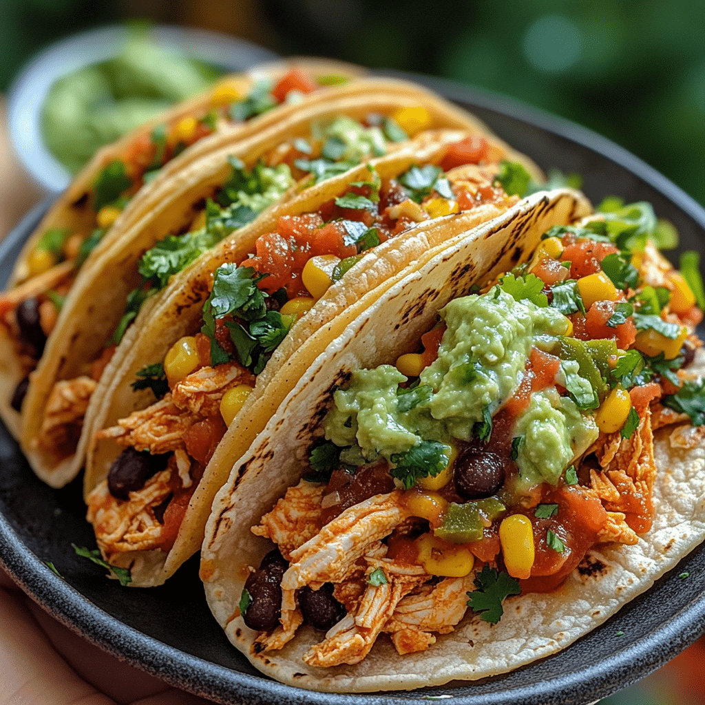 Crock-Pot Chicken Tacos