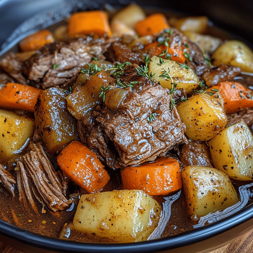 Easy Crock Pot Pot Roast Recipe