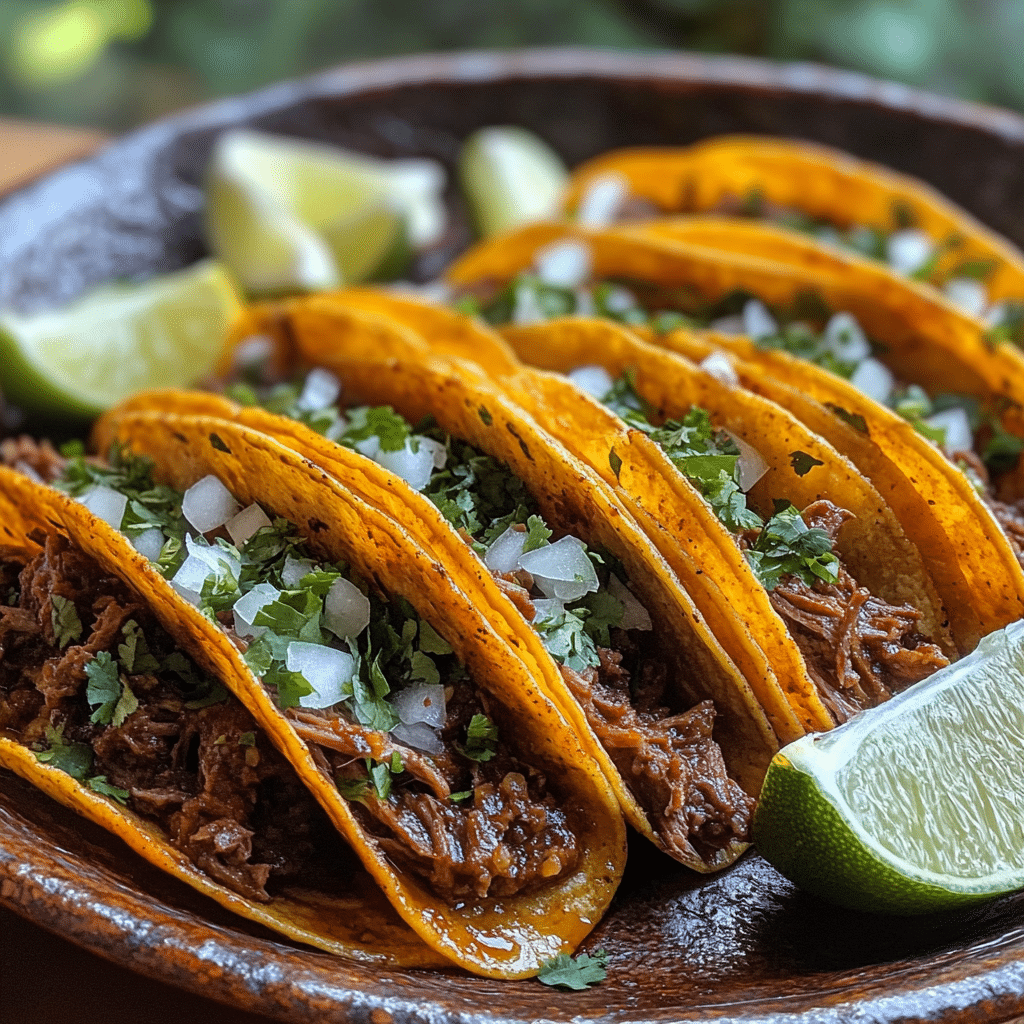 Savory Birria Tacos