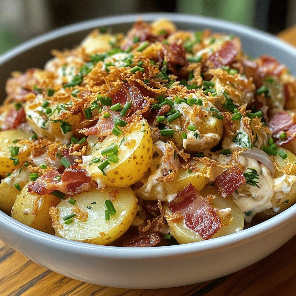 Crispy Potato Salad