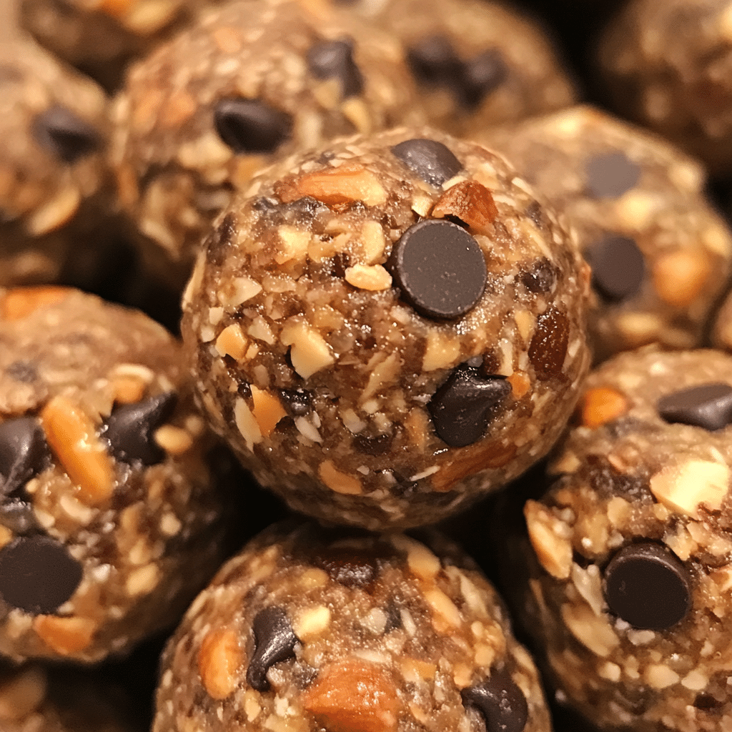No Bake Protein Balls