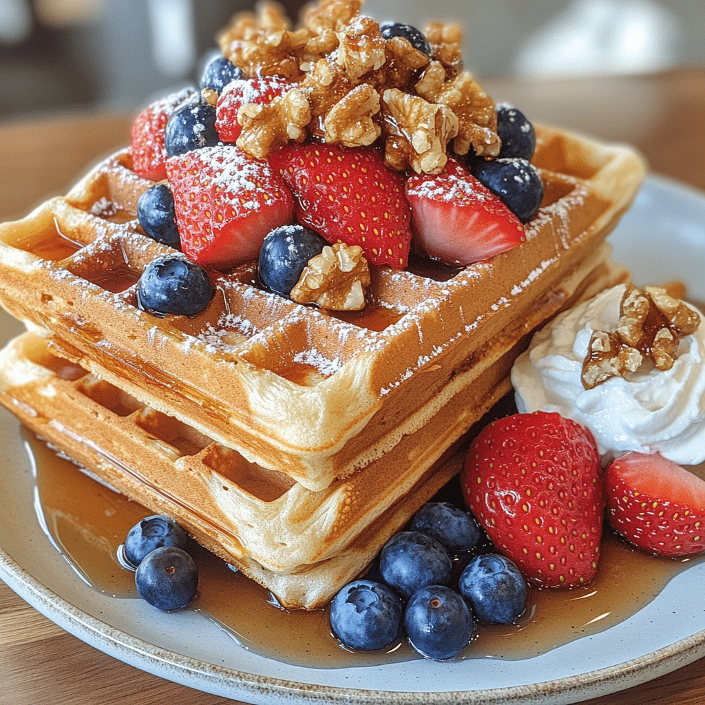Cottage Cheese Waffles