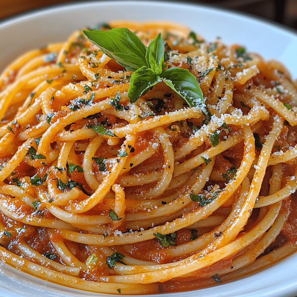 Red Sauce Pasta Recipe