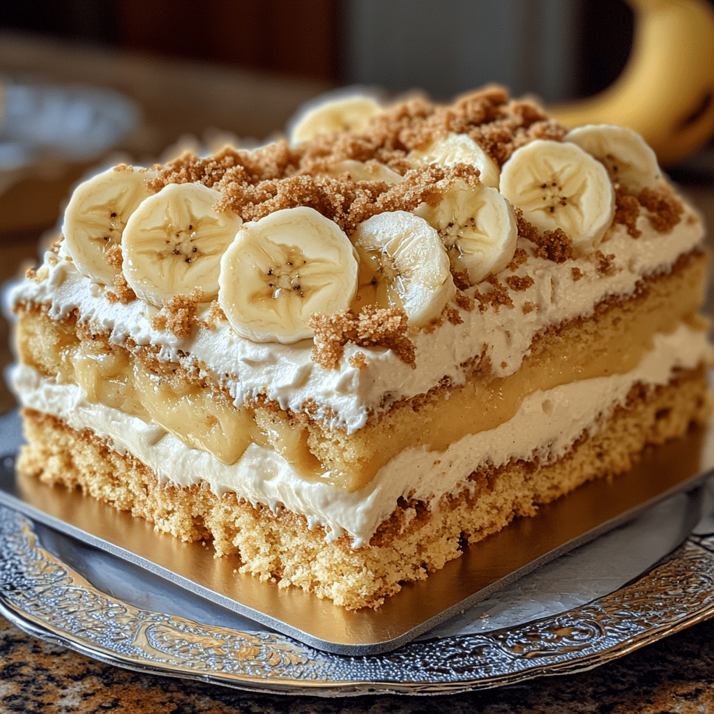 Banana Pudding Cake