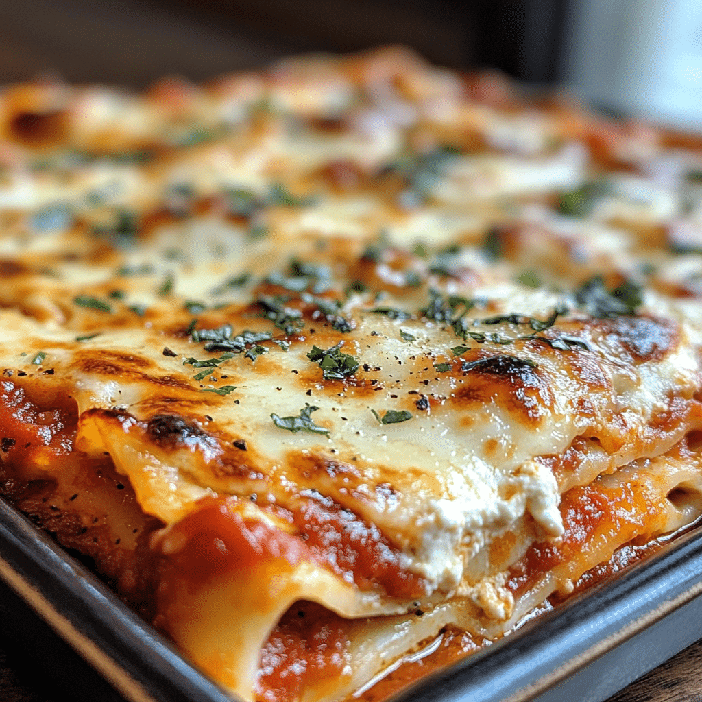 Heavenly Ricotta Lasagna