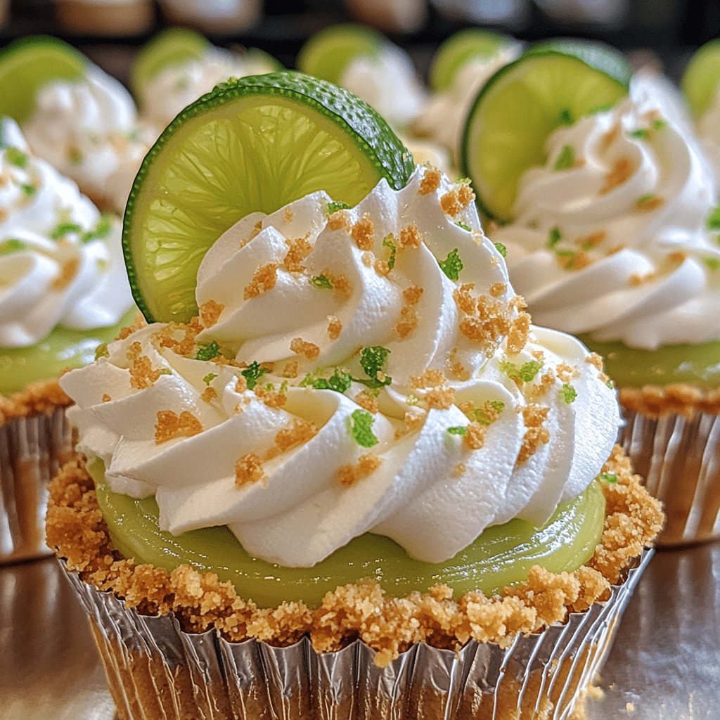 Creamy No-Bake Key Lime Pie Cups