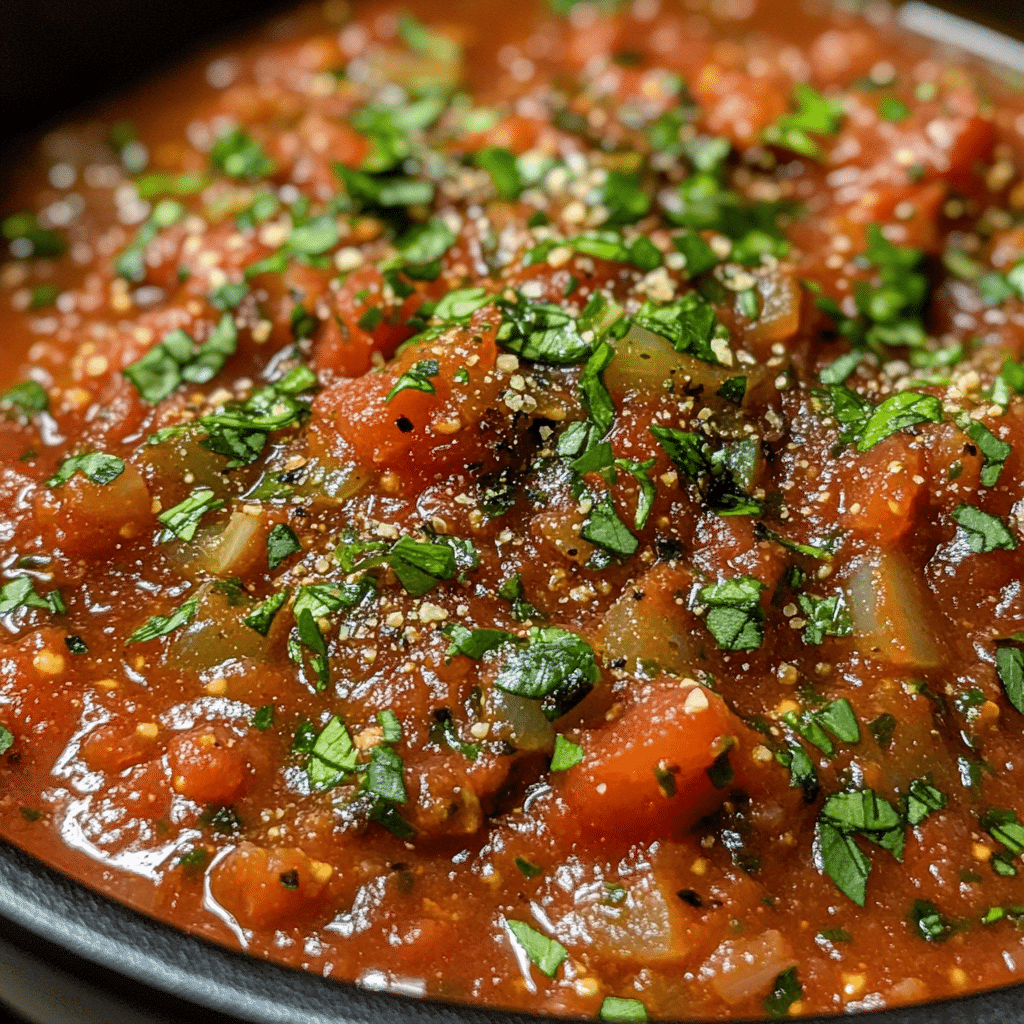 Easy Homemade Pasta Sauce Recipe