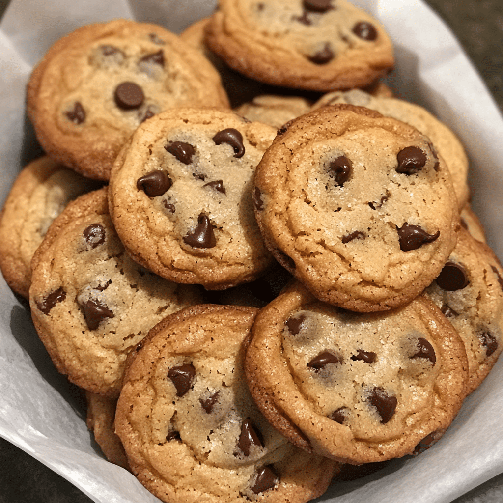 Decadent One-Bowl Chocolate Chip Cookies with Melty Centers