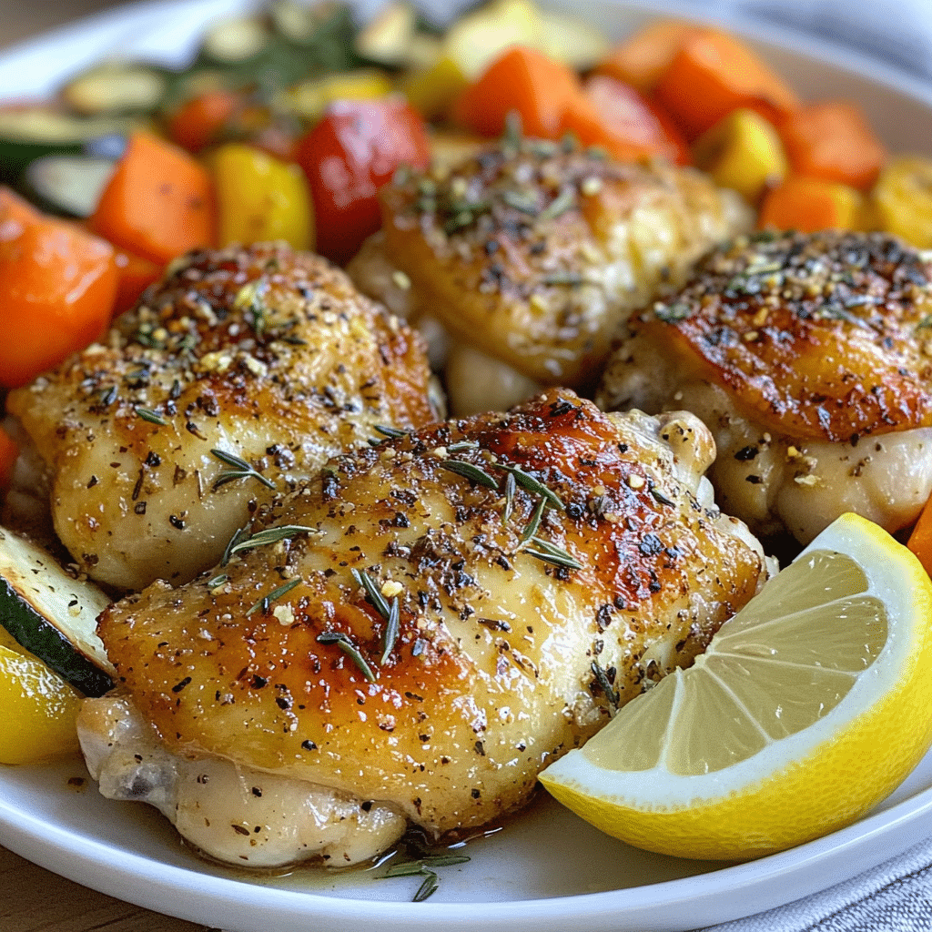 Savory Chicken Thighs