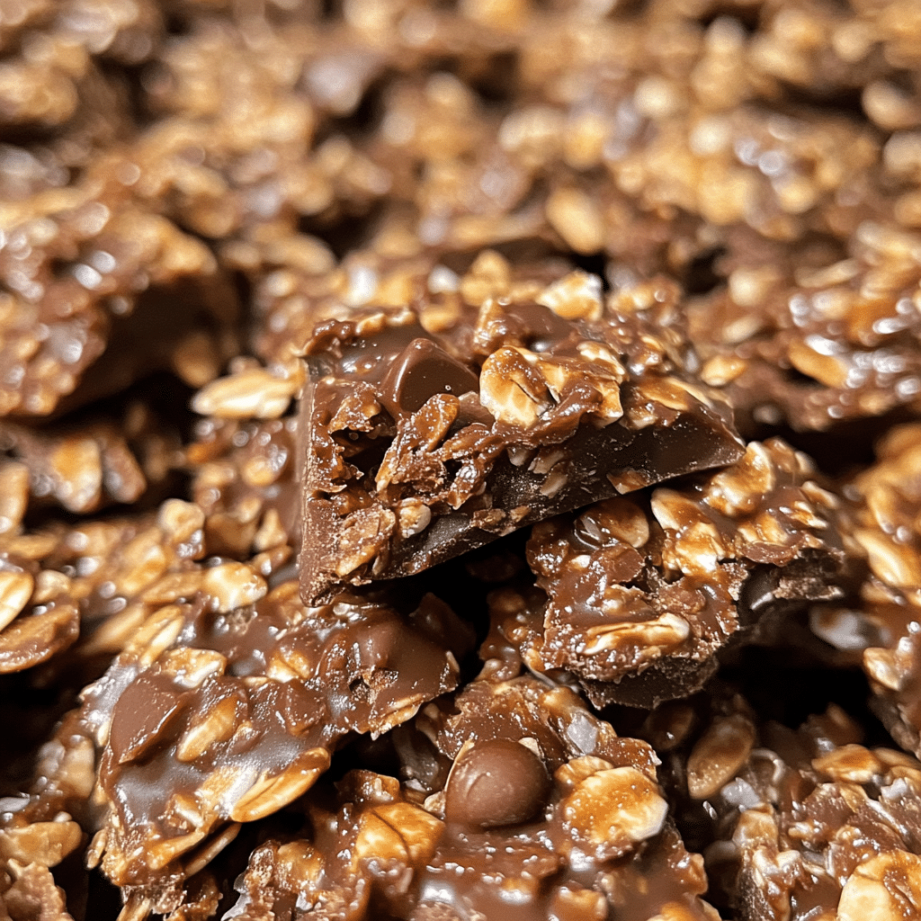 Decadent No-Bake Chocolate Coconut Oat Clusters Delight