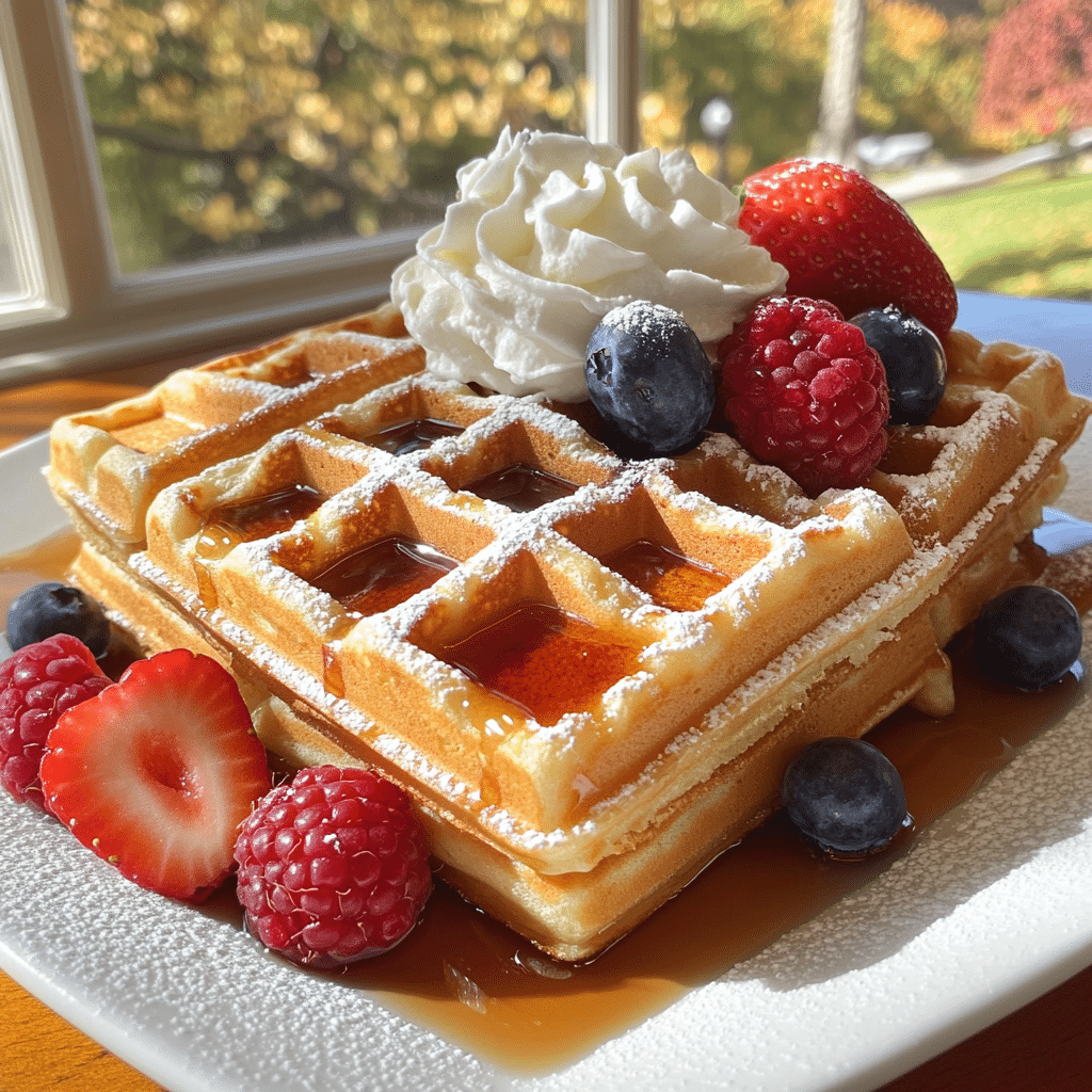 Irresistibly Fluffy Buttermilk Waffles