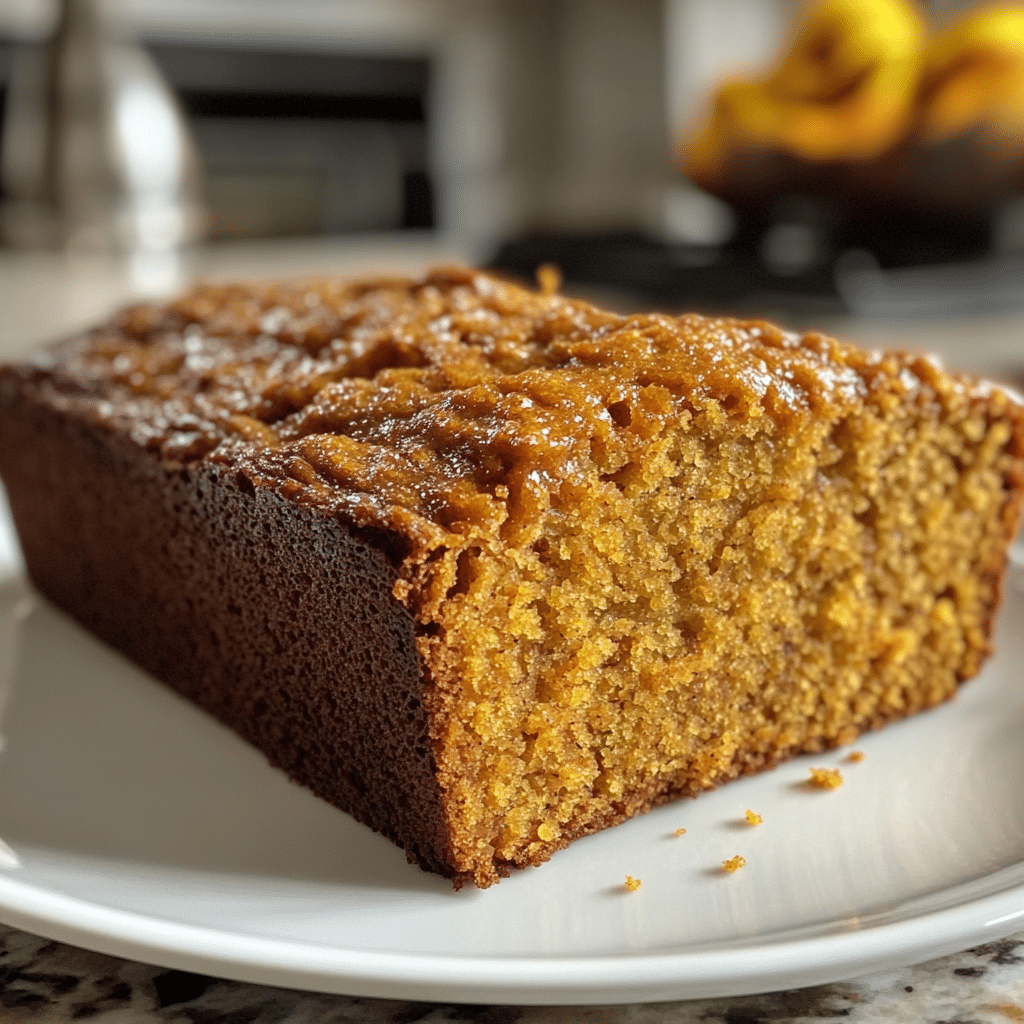 Moist Pumpkin Banana Bread