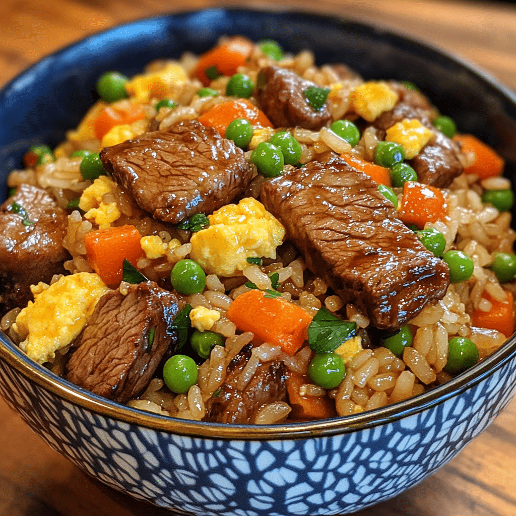 Steak Fried Rice Delight