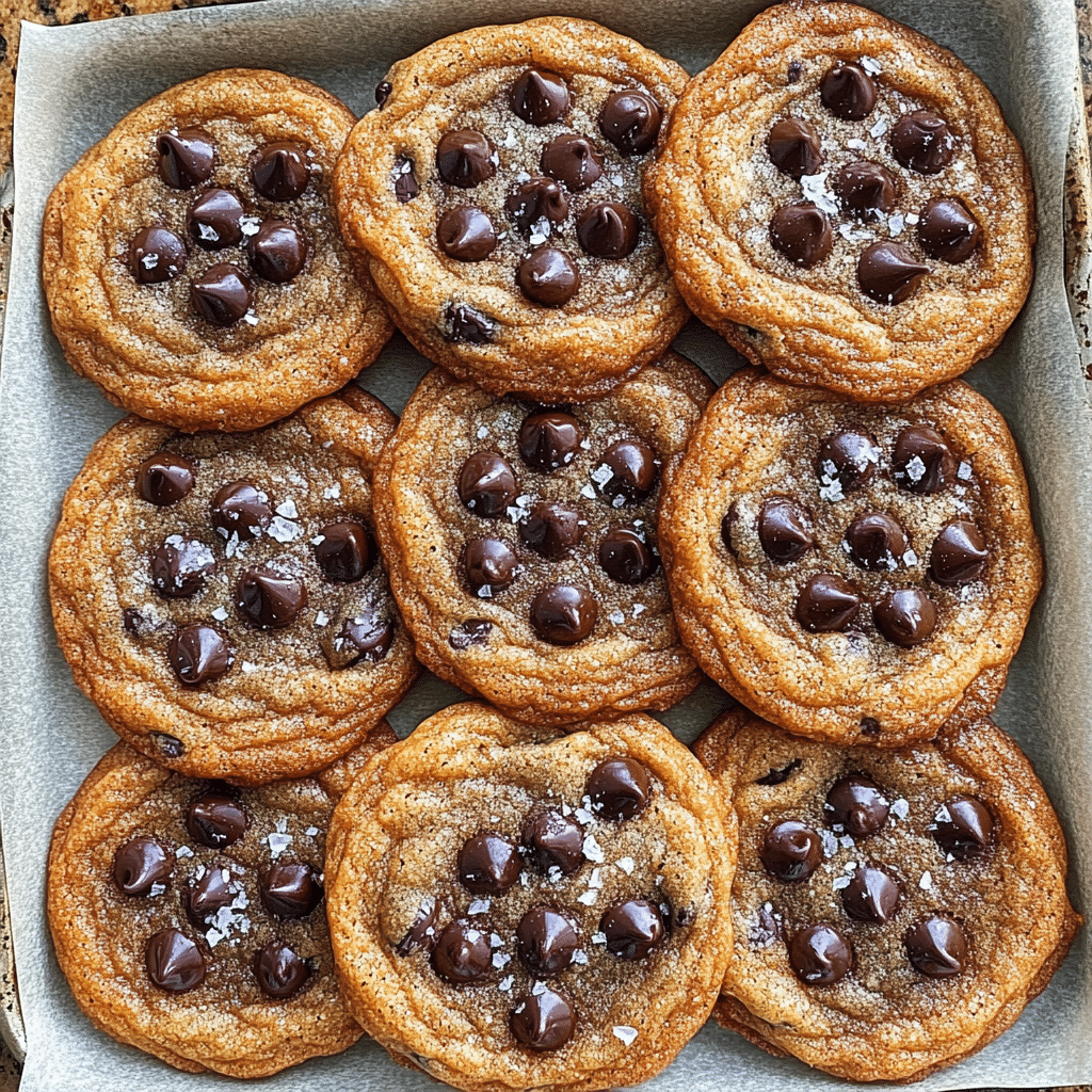 Warm Sourdough Chocolate Chip Cookies