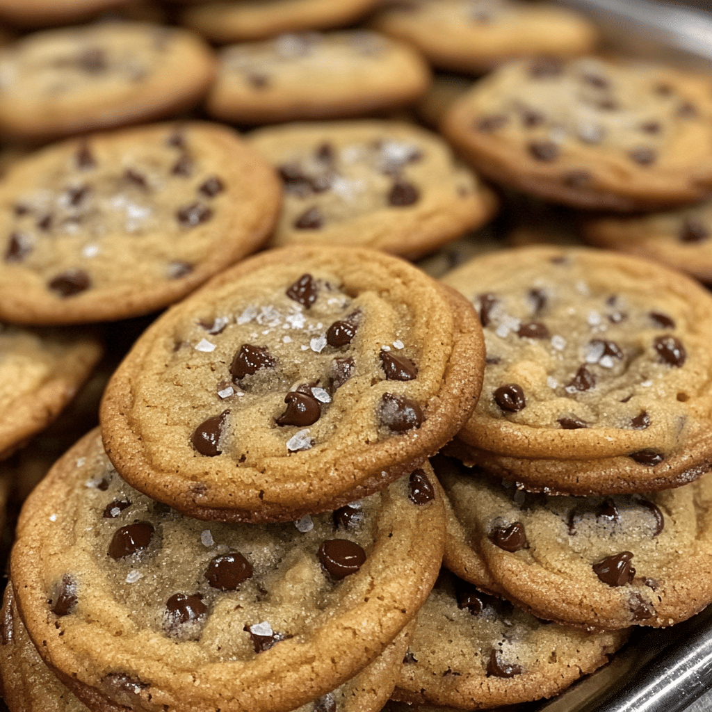 Irresistibly Crispy Chocolate Chip Cookies