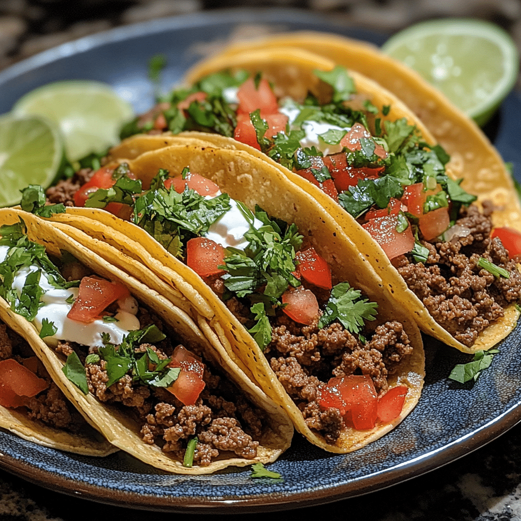 Beef Tacos