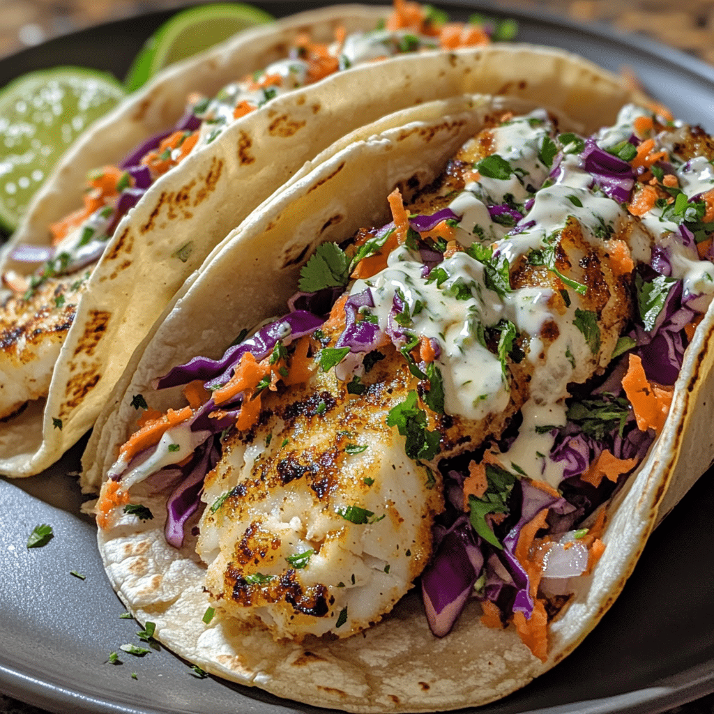 Grilled Fish Tacos