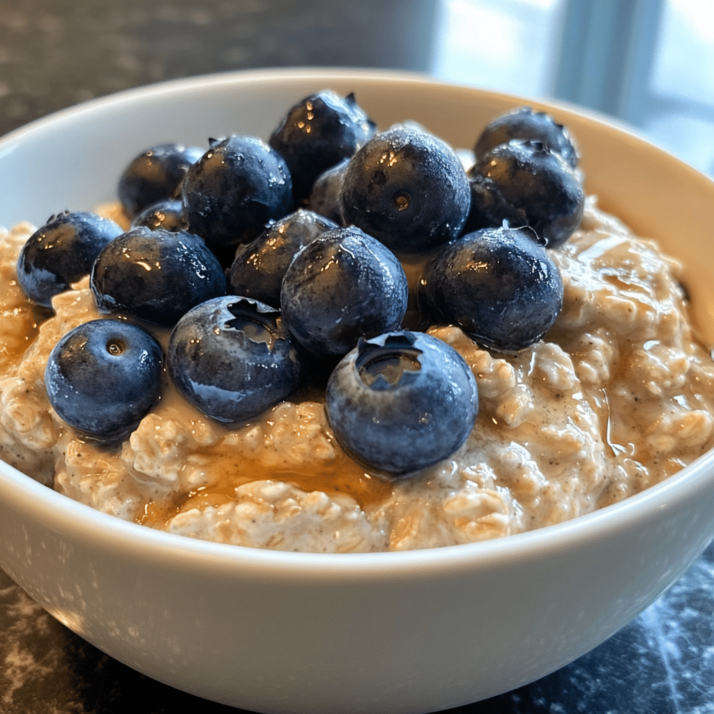 Blueberry Overnight Oats Recipe
