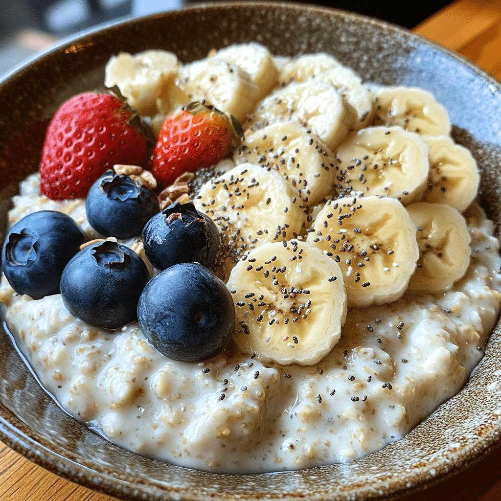 Nutritious Banana Overnight Oats