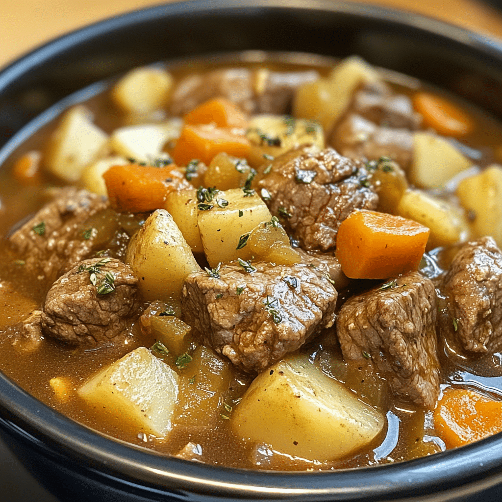 Crock Pot Stew Meat