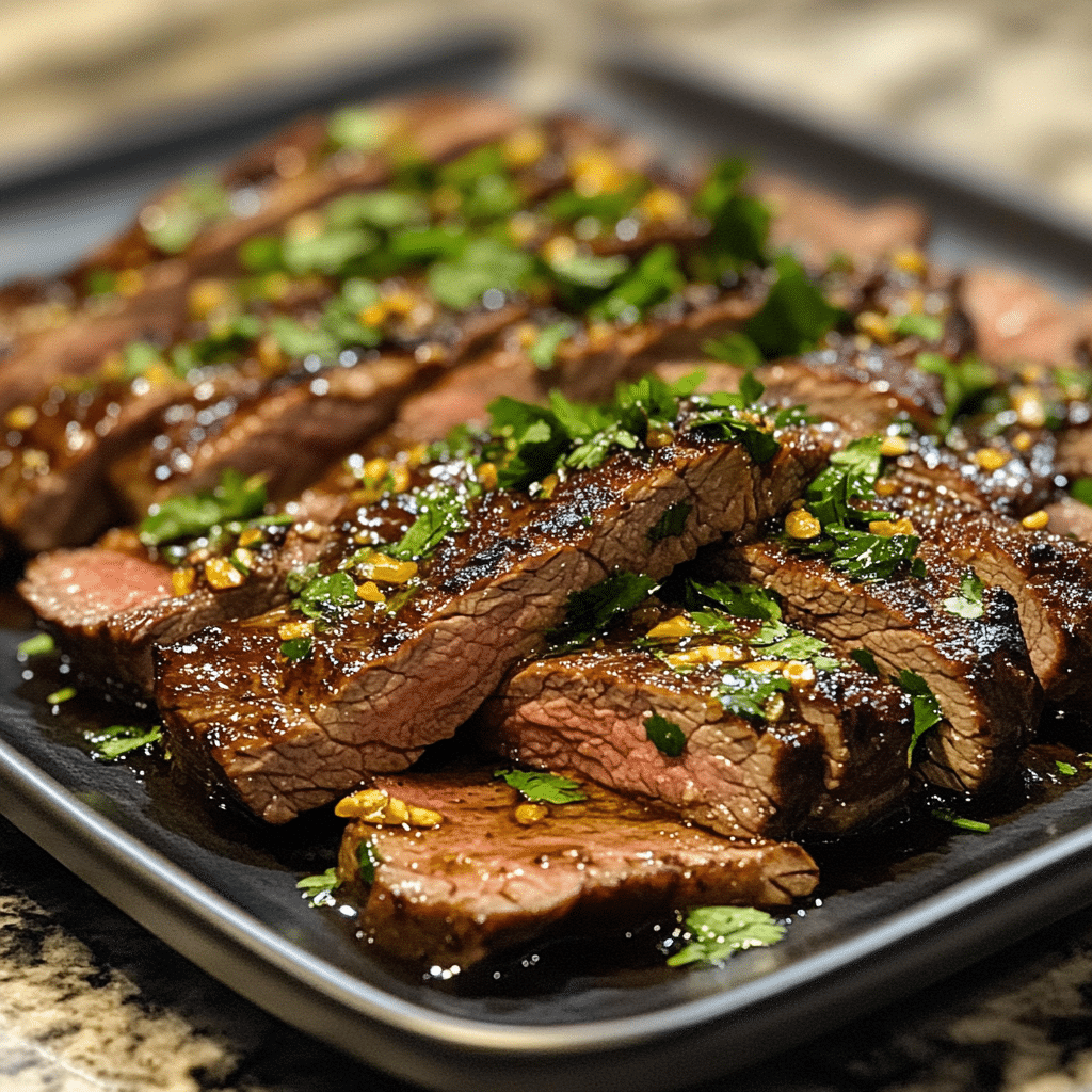 Savory Flank Steak Crock Pot Recipe with Zesty Citrus Marinade
