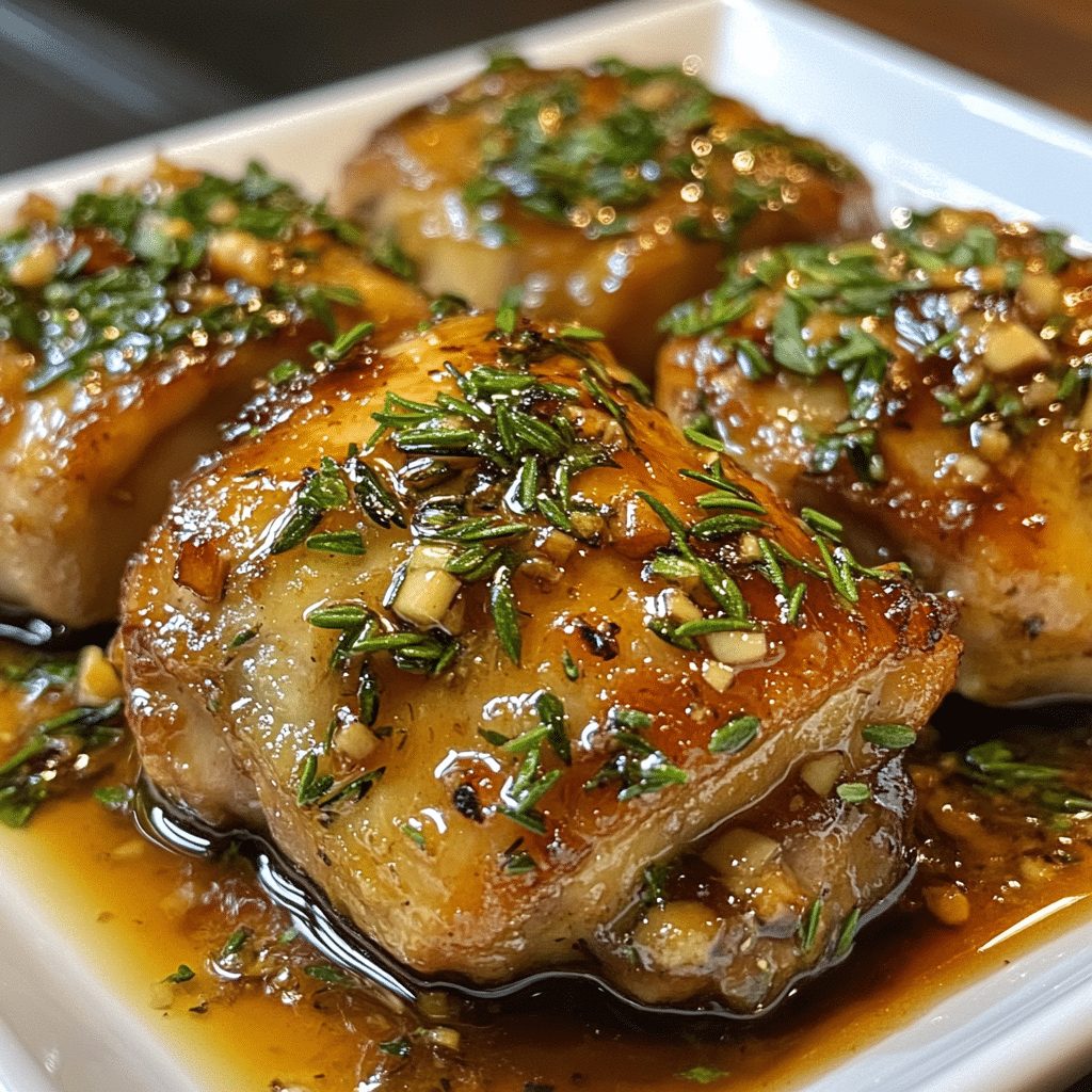 Savory Instant Pot Chicken Thighs