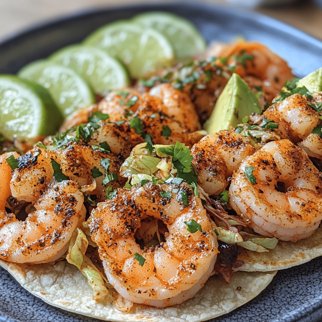 Spicy Shrimp Tacos