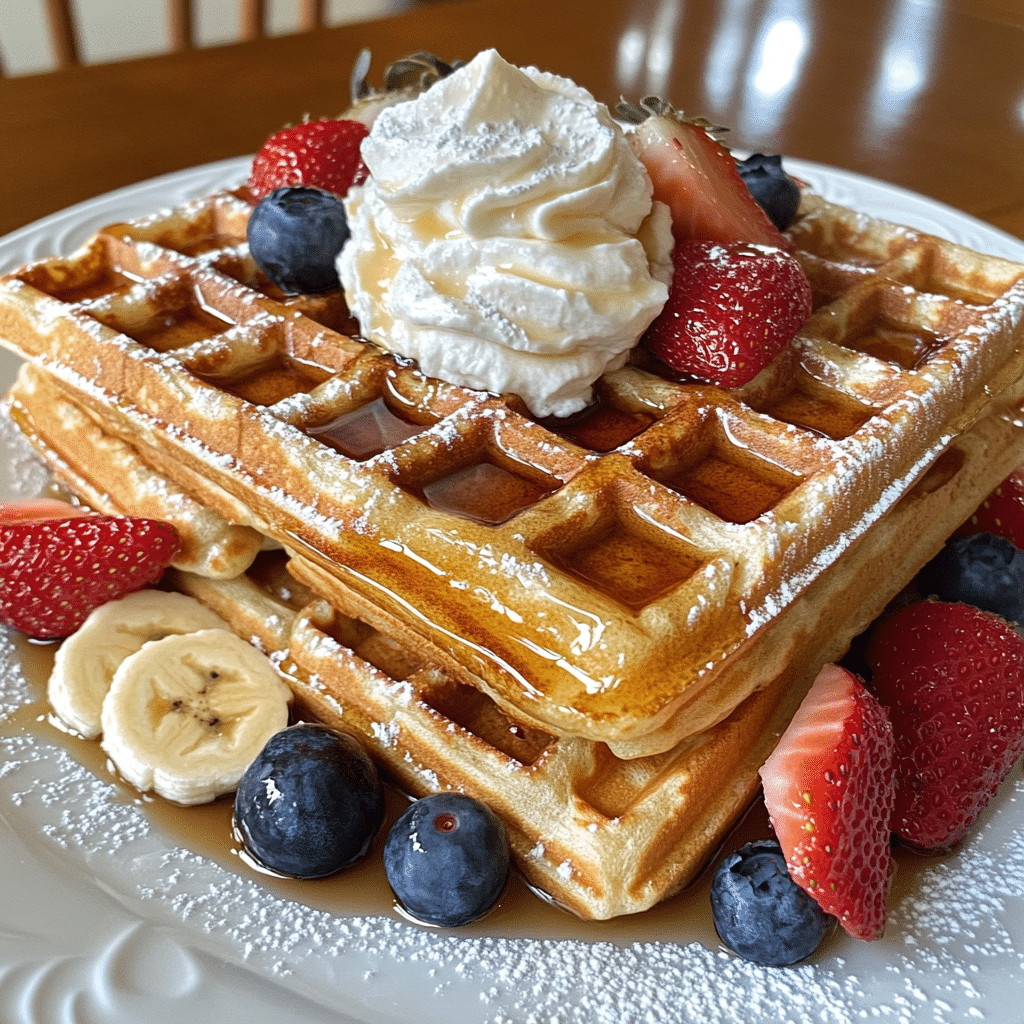 Homemade Waffles