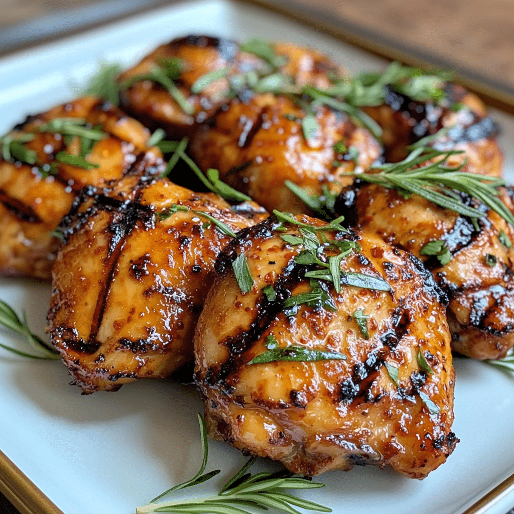 Grilled Chicken Thigh Recipe