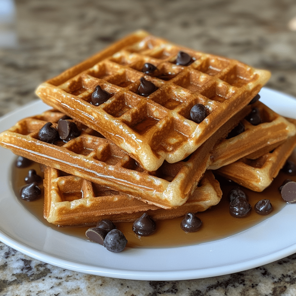 Irresistibly Fluffy Sourdough Waffles