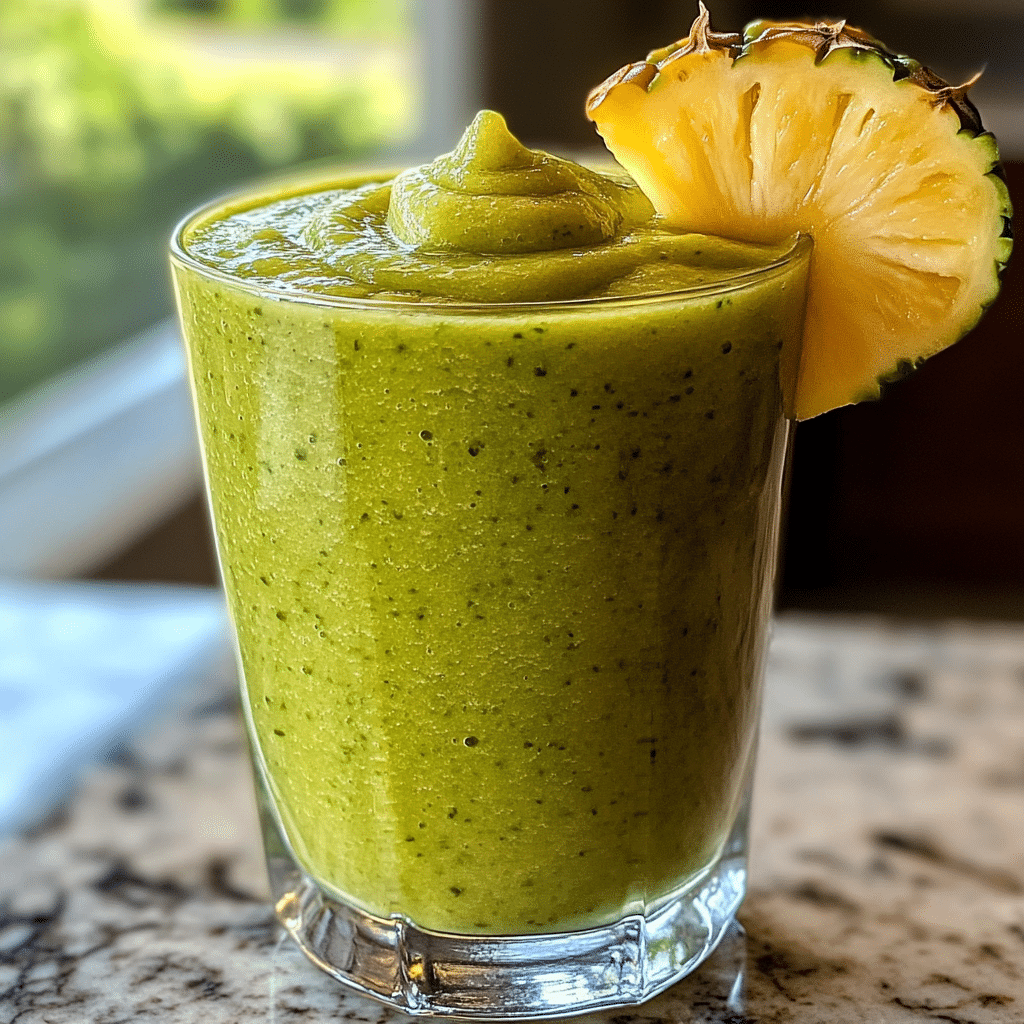 Celery Pineapple Detox Smoothie