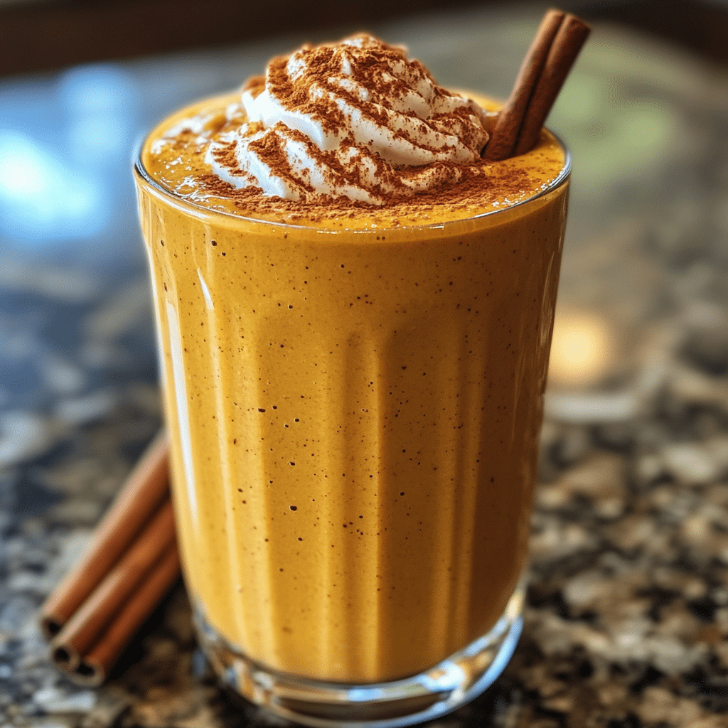 Pumpkin Pie Protein Smoothie