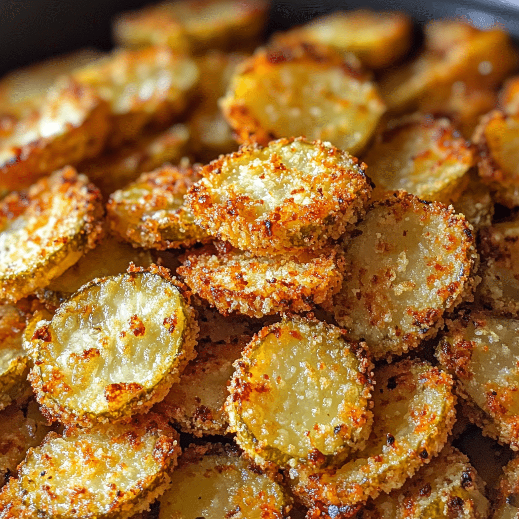 Crispy Air Fryer Fried Pickles with Zesty Dipping Sauce