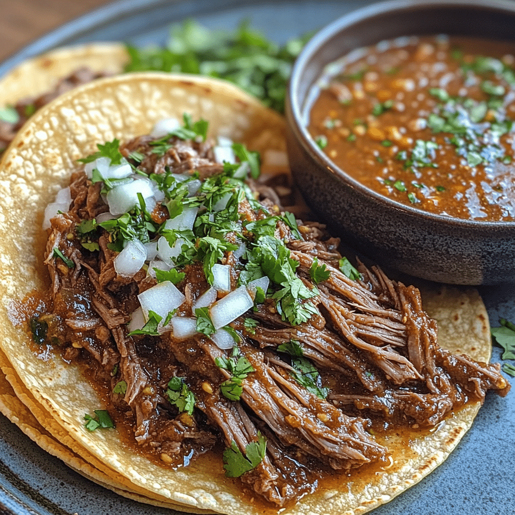 Slow Cooker Birria Tacos