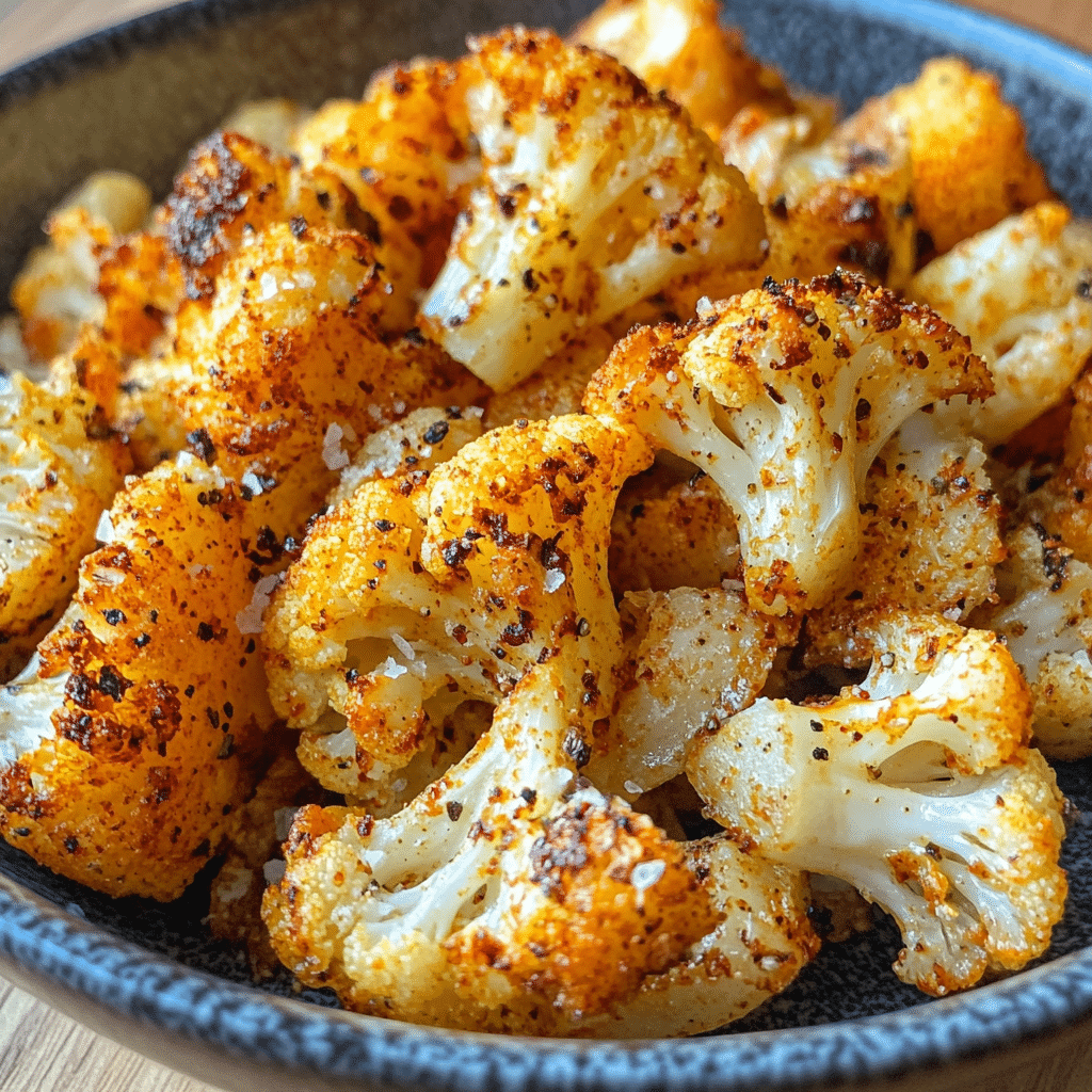 Air Fryer Roasted Cauliflower