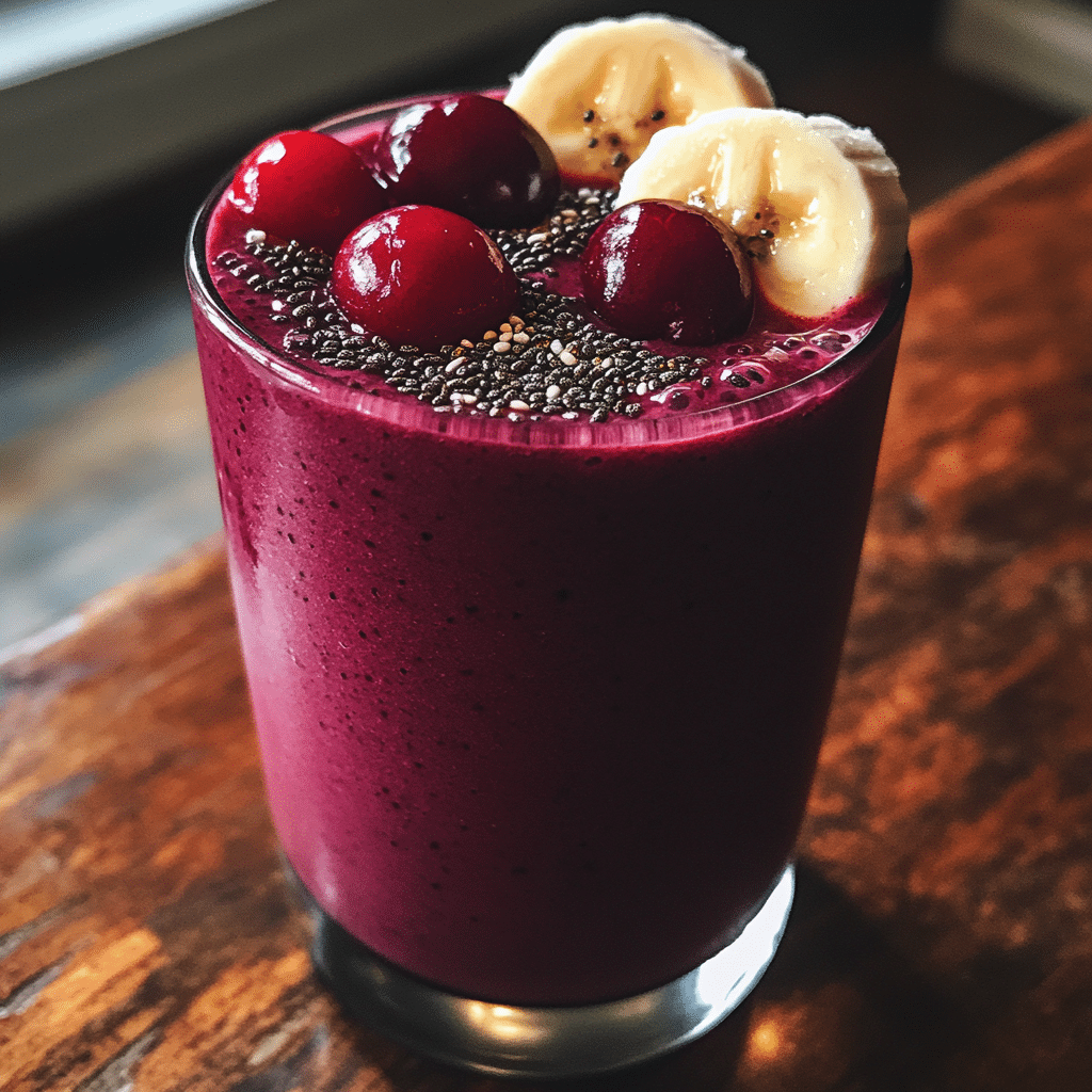 Cherry Beet Power Smoothie