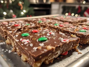 Christmas crack recipe with pretels picture