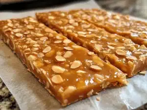 almond brittle recipe picture