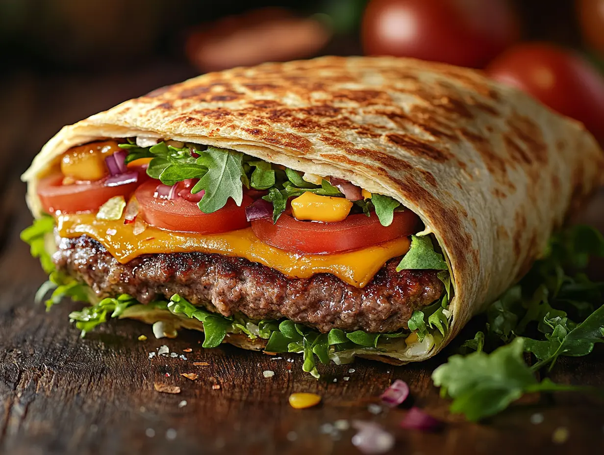 Easy Big Mac Wrap Recipe